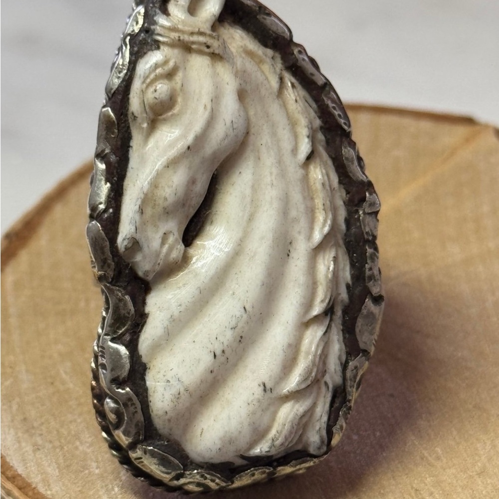Vintage Horse Head ring